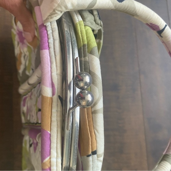 Vera Bradley Eloise Kiss Lock Handbag - Picture 5 of 14